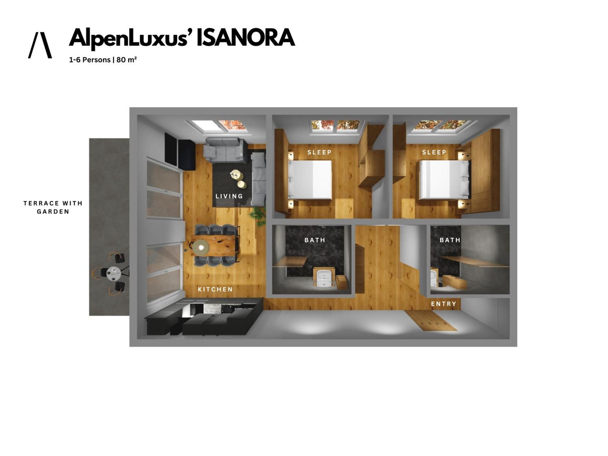 Isanora - Garden & Private Whirlpool By Alpenluxus Appartements 菲根 外观 照片