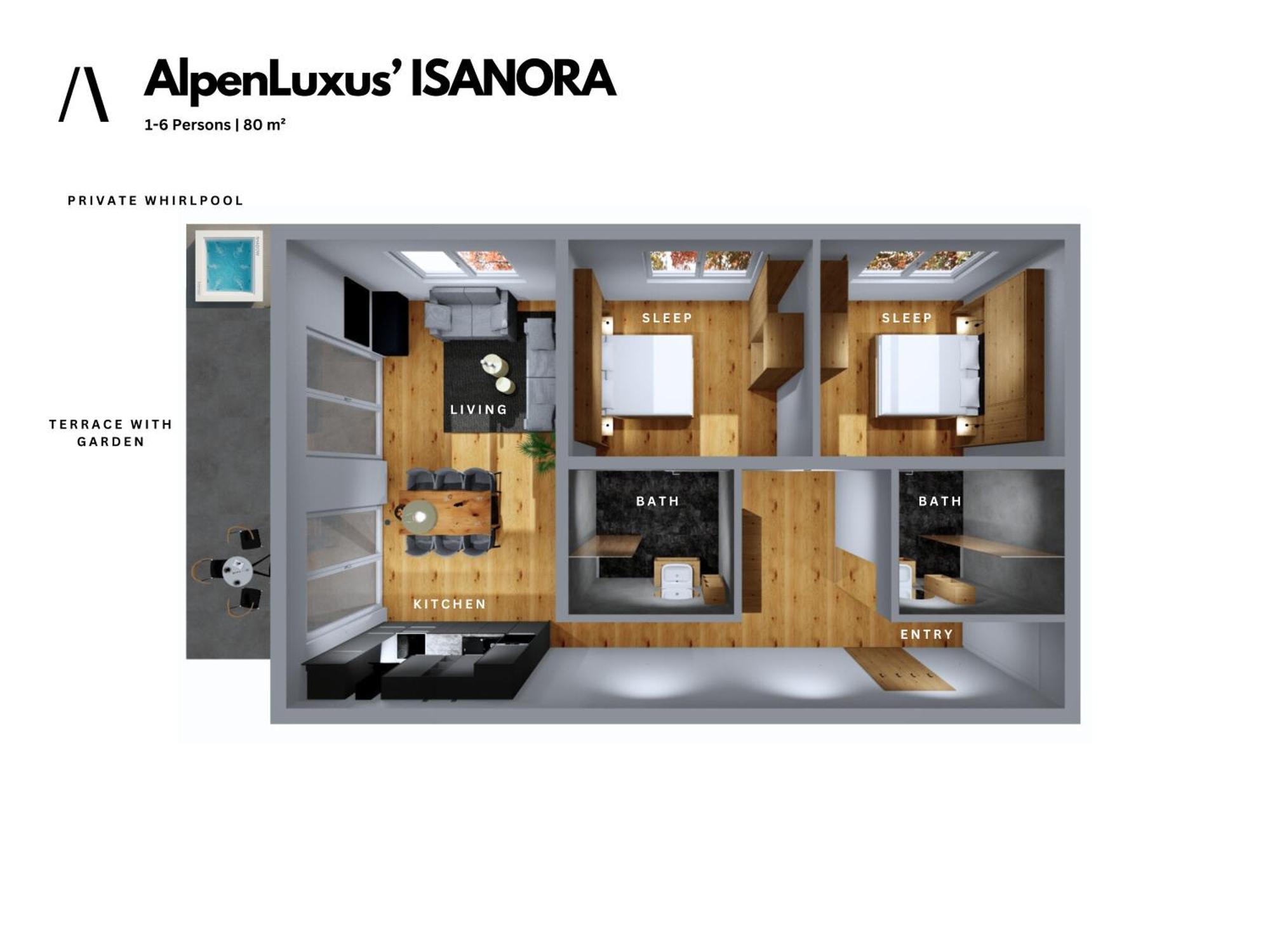 Isanora - Garden & Private Whirlpool By Alpenluxus Appartements 菲根 外观 照片